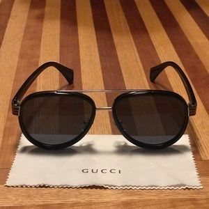 Aviator sunglasses, by Gucci